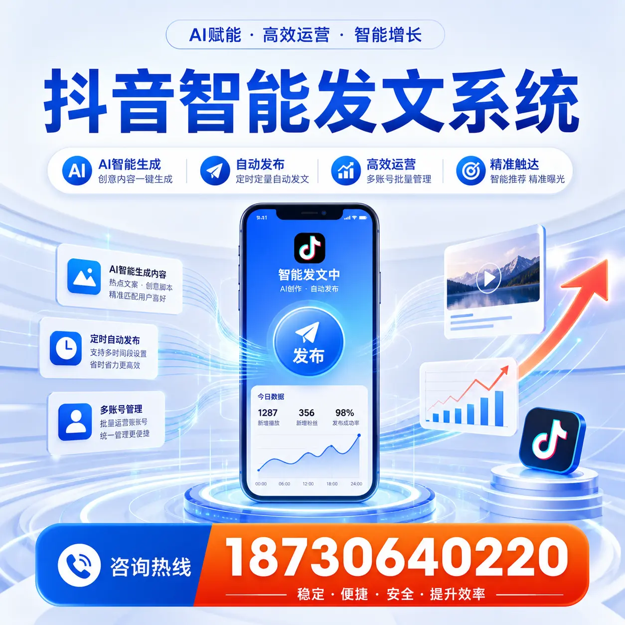 如何通过抖音智能发文系统提升 新星 企业的市场竞争力